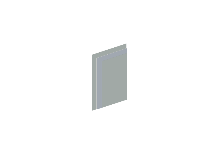 Standard plasterboard panels - thickness 18 - ACCA software Standard plasterboard panels - thickness 18 - ACCA software