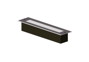 Countersunk Lamp 3D - Recessed light - Platek - Tetra Linear 40 - 8577211