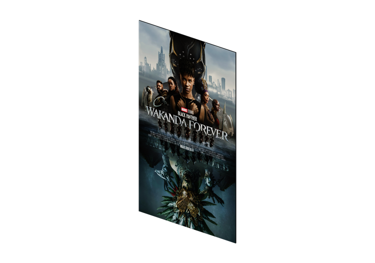 3D Prints - Poster Black Panther: Wakanda Forever - ACCA... 3D Prints - Poster Black Panther: Wakanda Forever - ACCA...