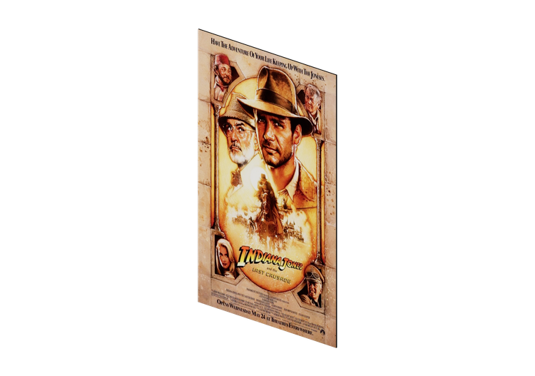 Vinilos 3D - Póster Indiana Jones y la Última Cruzada -... Vinilos 3D - Póster Indiana Jones y la Última Cruzada -...