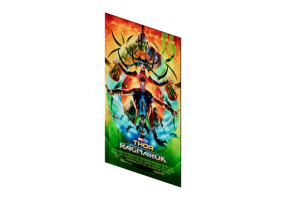 Impress&otilde;es 3D - Poster Thor Ragnarok