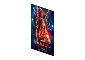 Impress&otilde;es 3D - Poster WandaVision