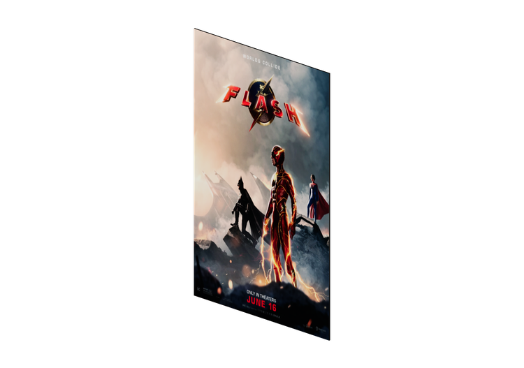 Impressões 3D - Cartaz The Flash - ACCA software Impressões 3D - Cartaz The Flash - ACCA software