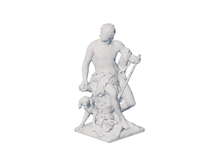3D Skulpturen - Der Jäger - ACCA software 3D Skulpturen - Der Jäger - ACCA software