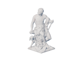 Esculturas 3D - El cazador