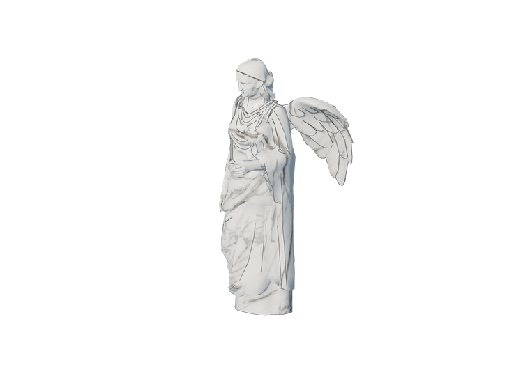 Sculptures 3D - Statue ange - ACCA software Sculptures 3D - Statue ange - ACCA software