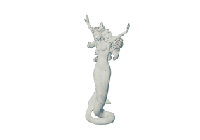 Sculture 3D - Statua sirena