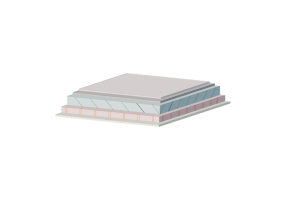 Plancher profilé acier briques creuses
