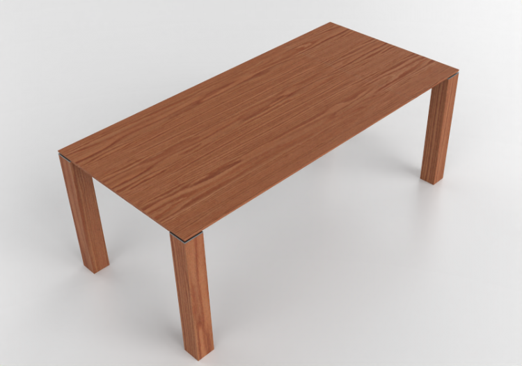 3D Tisch - Tavolo in legno - Jori - Opera - T200GHW - ACCA...