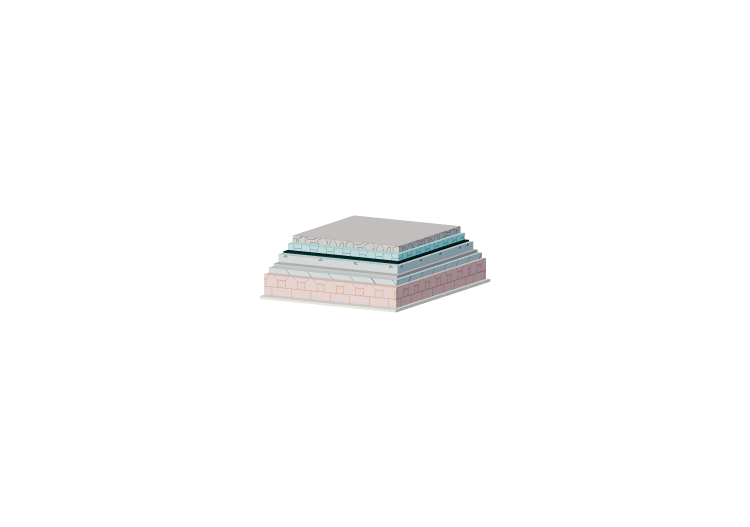 Insulated flat non-walkable roof - ACCA software Insulated flat non-walkable roof - ACCA software