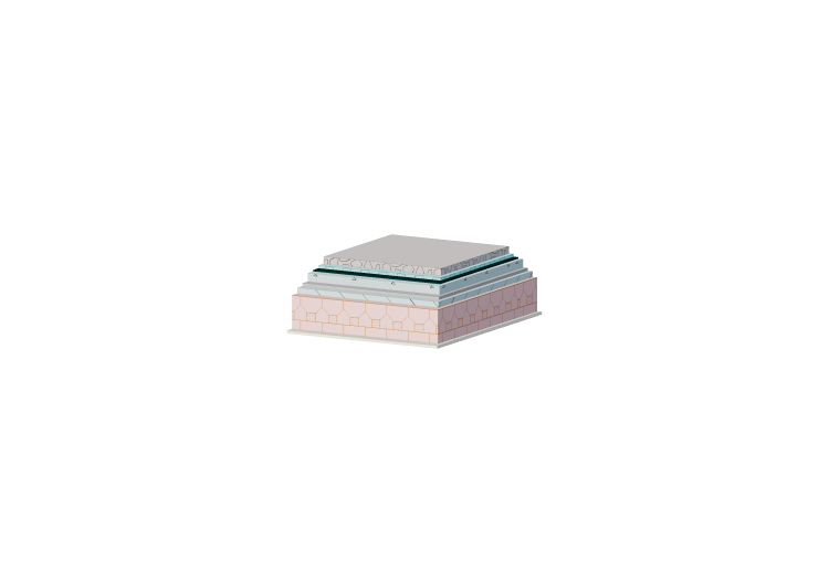 Insulated flat non-walkable roof - ACCA software Insulated flat non-walkable roof - ACCA software