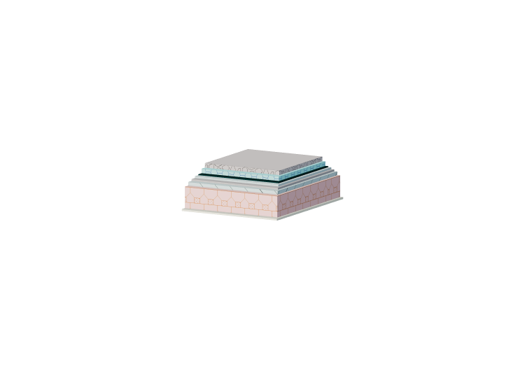 Insulated flat non-walkable roof - ACCA software Insulated flat non-walkable roof - ACCA software