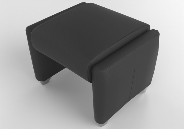3D Sessel und Sofas - Pouf in pelle - Jori - Tulip -...