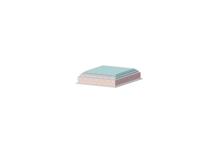 Couverture inclinée en brique-ciment isolée - ACCA software Couverture inclinée en brique-ciment isolée - ACCA software