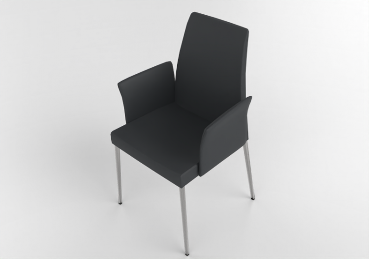 3D Stühle - Sedia in pelle - Jori - Perla - CHACASLCB -...