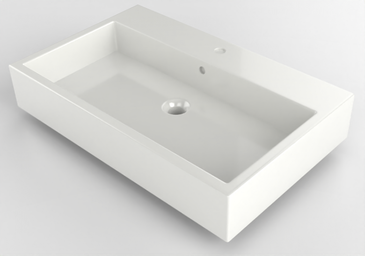 3D Waschbecken - Lavabo 80x50 cm - Globo - Classic -...