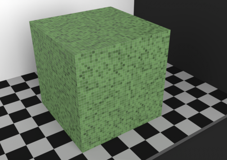 Mosaic Texture - Deep green - ACCA software