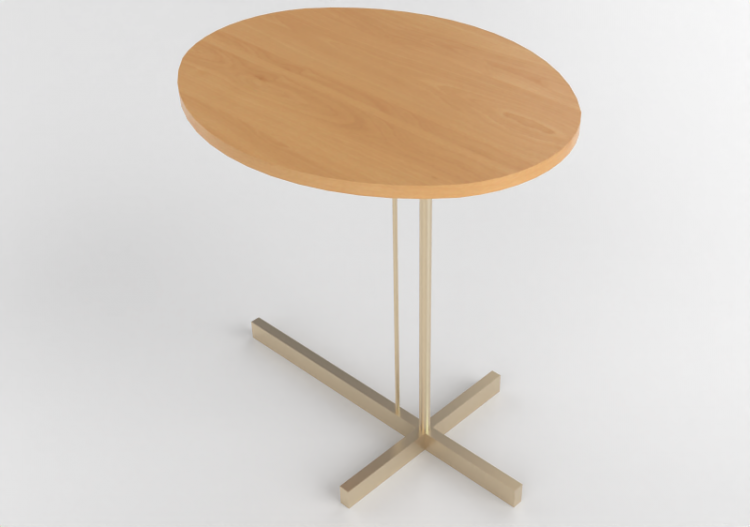 3D Tisch - Couchtisch auf Holz - Pencel - ACCA software