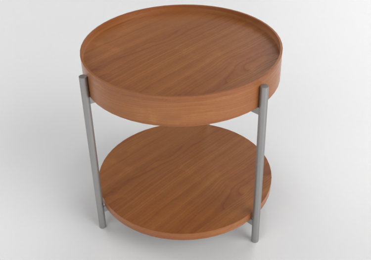 Mesas 3D - Mesita de madera - Artzzi - Timber - ACCA...