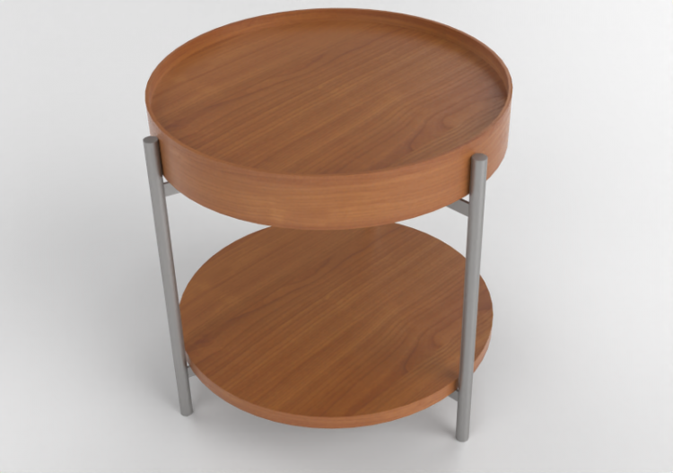 Mesas 3D - Mesita de madera - Artzzi - Timber - ACCA...