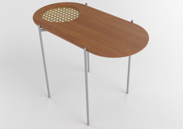 Tavoli 3D - Tavolino in legno - Artzzi - Donatela - ACCA...