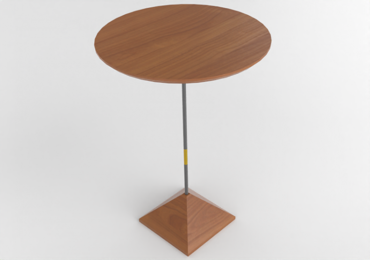 Tables 3D - Petite table en bois - Artzzi - Piato - ACCA...