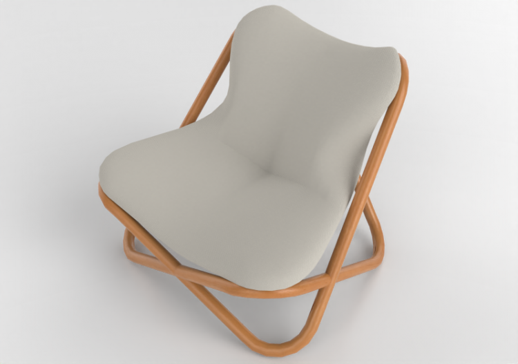3D Sessel und Sofas - Poltrona in tessuto - Artzzi - Astral...