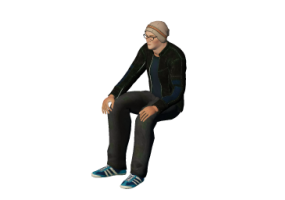 3D People - Peter
