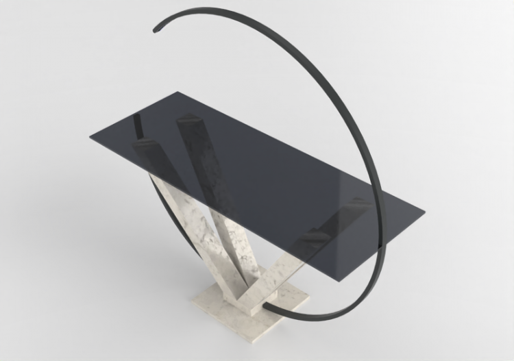 3D Furniture - Consolle "Expanse" con Led - MCDesign - ACCA...