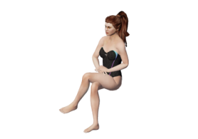 3D Menschen - Friederike