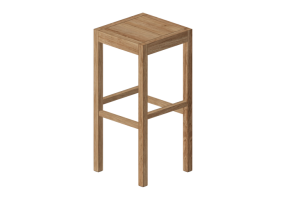 Panche 3D - Sgabello - Nikari - Seminar