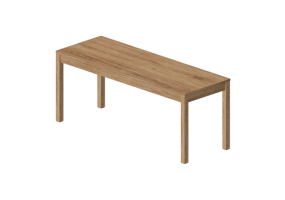 3D Sitzb&auml;nke - Bank - Nikari - Skandinavia