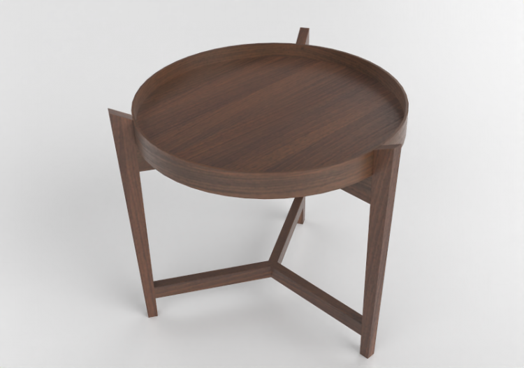 3D Tisch - Couchtisch aus Holz - Artzzi - Michigan - ACCA...