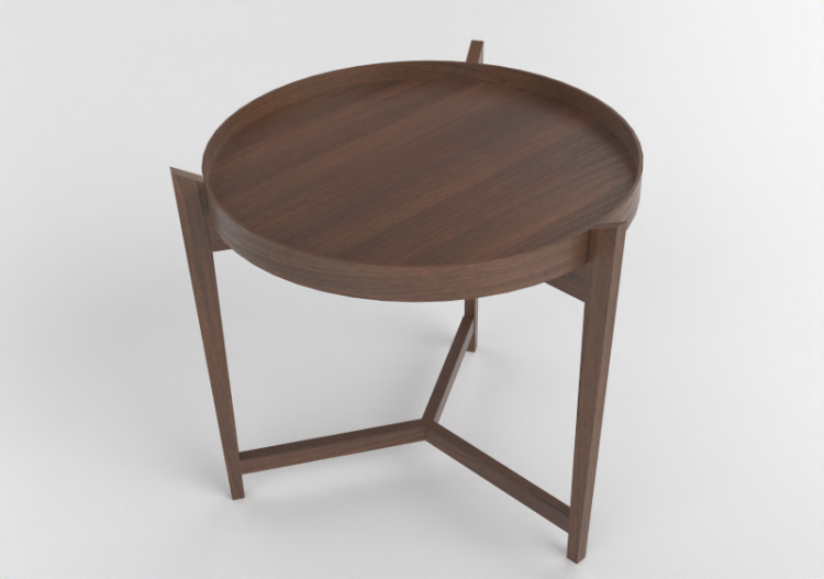 3D Tisch - Couchtisch aus Holz - Artzzi - Michigan - ACCA...