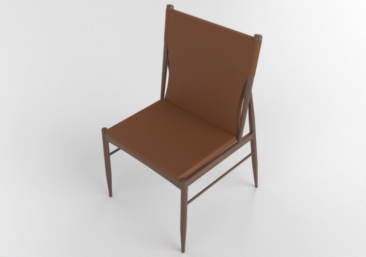 3D Stühle - Holzstuhl - Artzzi - Merlot - ACCA software