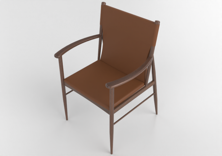 Sillas 3D - Silla de madera - Artzzi - Merlot - ACCA...