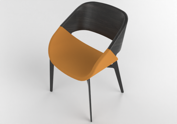 3D Chairs - Wooden Chair - Artzzi - Geo - ACCA software