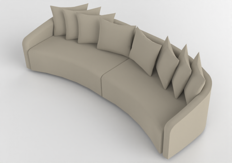 3D Sessel und Sofas - Stoffsofa - Artzzi - Berlim - ACCA...