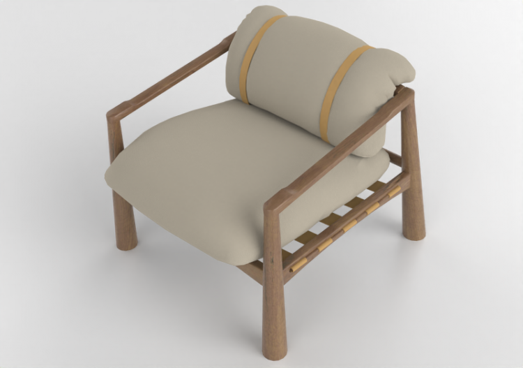 Poltronas y Sofás 3D - Sillón de tejido - Artzzi - Rios -...