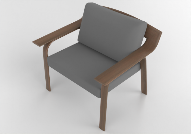 3D Sessel und Sofas - Sessel aus Stoff - Artzzi - Iron -...