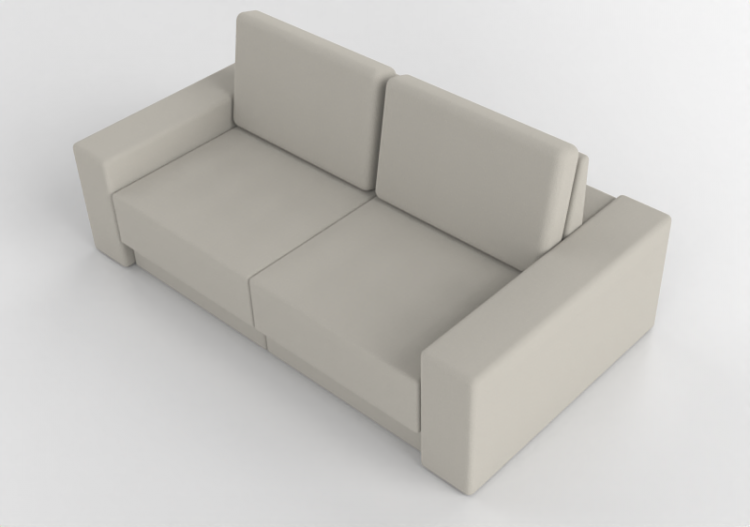 Sofás 3D - Sofá em tecido - Artzzi - Lumiere - ACCA...