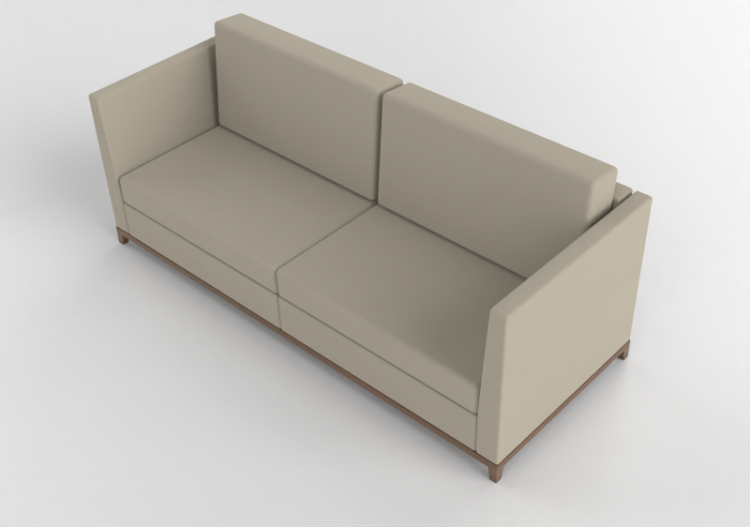 Poltronas y Sofás 3D - Sofá de tejido - Artzzi - Nevada -...
