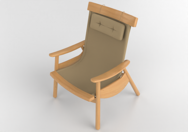 3D Sofa - Fabric armchair - Artzzi - Leme - ACCA software