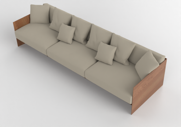 3D Sofa - Fabric Sofa - Artzzi - Matriz - ACCA software
