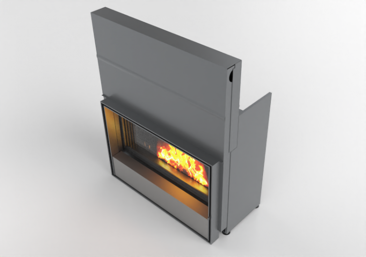 Foyers et Cheminées 3D - Cheminée à bois - Barbas Bellfires...