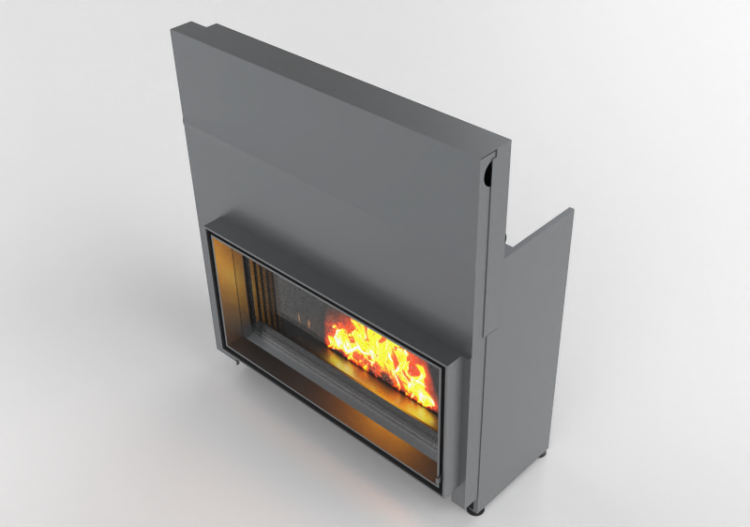 Foyers et Cheminées 3D - Cheminée à bois - Barbas Bellfires...