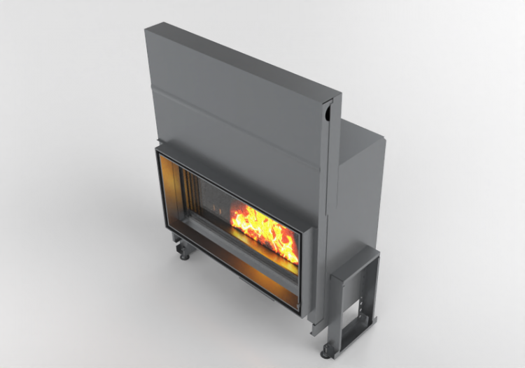 Foyers et Cheminées 3D - Cheminée à bois - Barbas Bellfires...