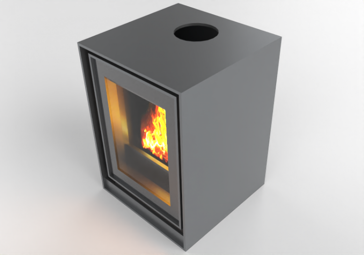 3D Kamine und Schornsteine - Holzkamin - Barbas Bellfires -...