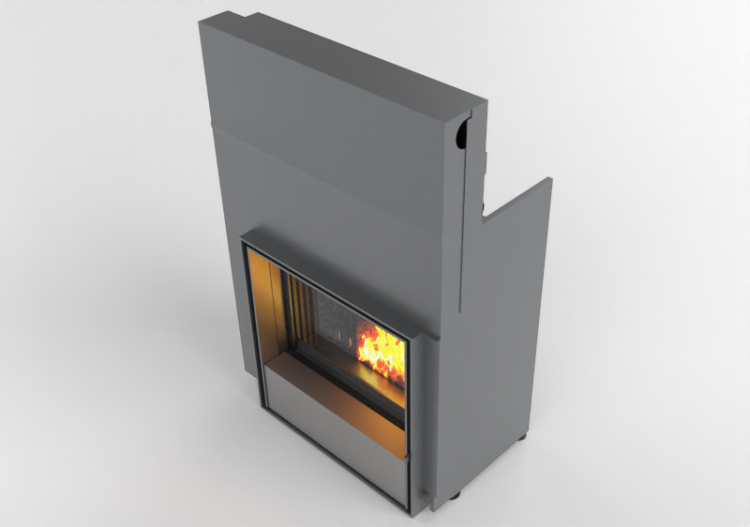 3D Kamine und Schornsteine - Holzkamin - Barbas Bellfires -...