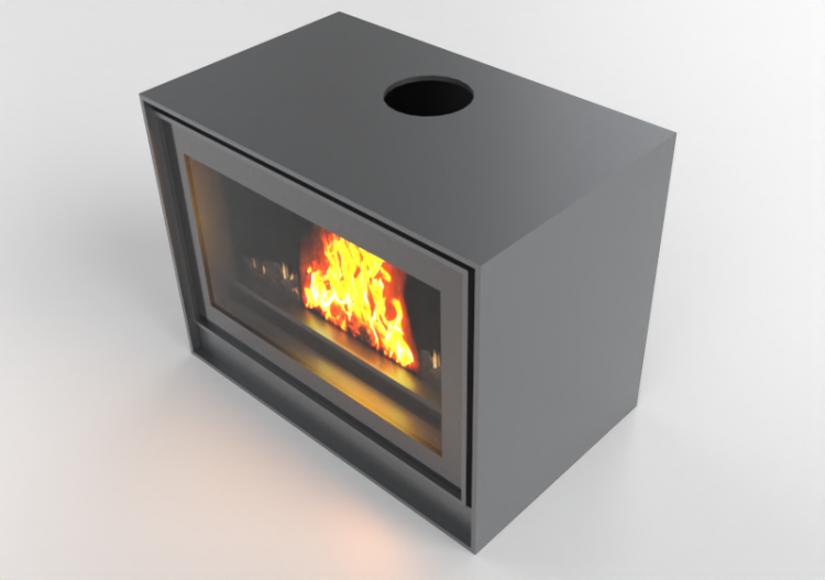 3D Kamine und Schornsteine - Holzkamin - Barbas Bellfires -...